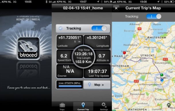 gps tracks online